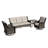 Solene Wicker 5 - Person Patio Conversation Set with Cushions-1080534146