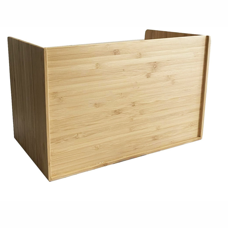 Bamboo Desk Organizer with Drawers Small Desktop Drawers