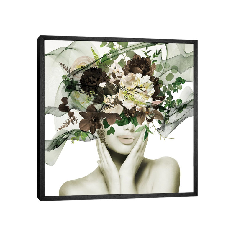 Heavenly Perfection I by Irena Orlov - Print on Canvas, 45.72 cm H x 45.72 cm W, Black Framed