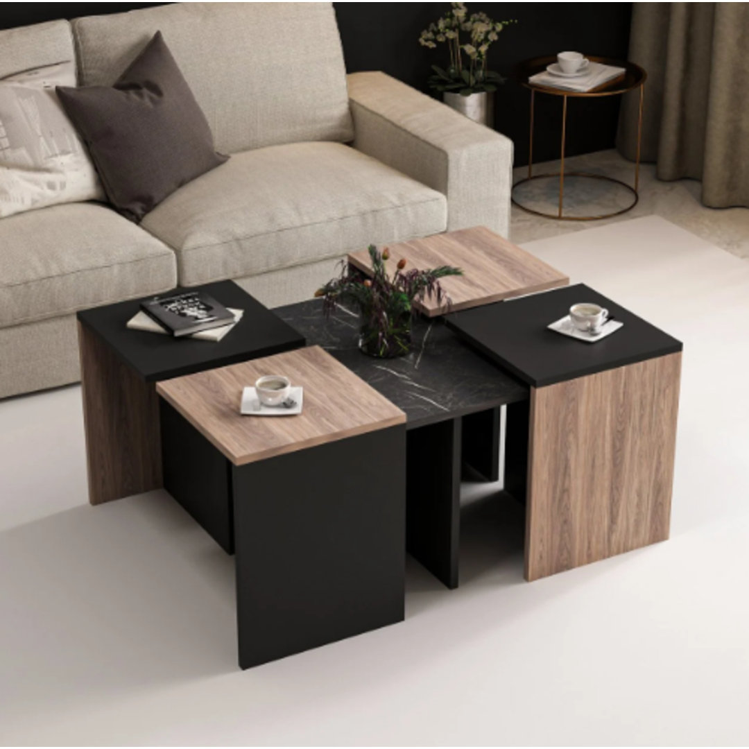 Manufactured Wood Coffee Table Set