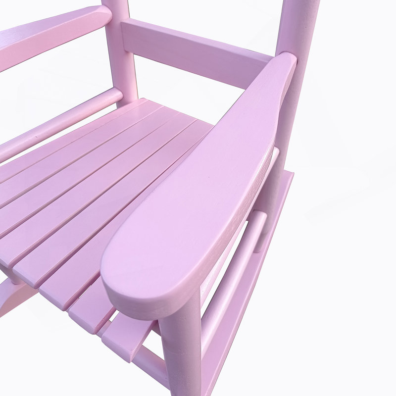 Chaise berçante intérieure ou extérieure, Rose clair