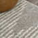 Elm Diamond Stripe Geometric Shag Gray/Ivory Rug
