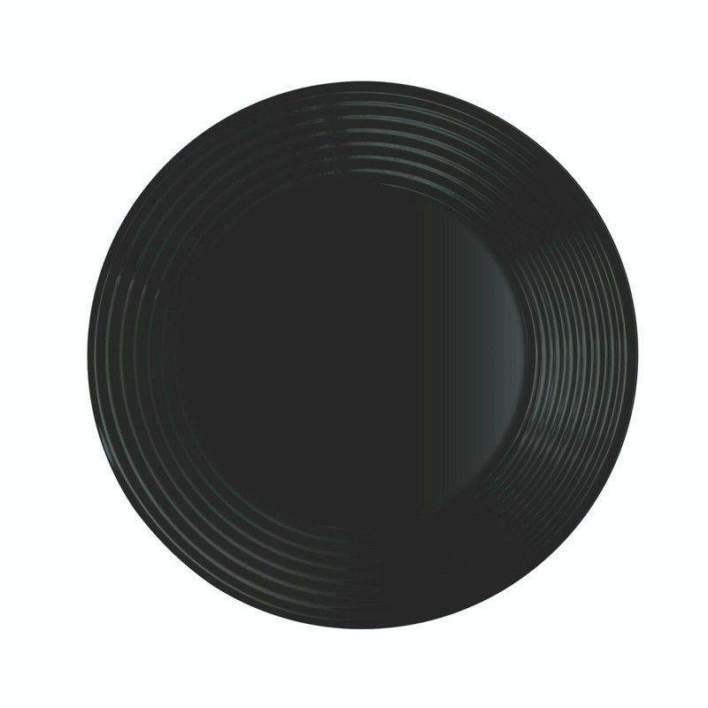 Harena Piece Dinnerware Set - Service for 6, Black