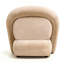 Méridienne moderne, fauteuil d'appoint, fauteuil club décoratif, convient au salon, bureau, bureau ou espace de loisirs-132922053