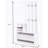 Combination Model Gate Cabinet With Shoe Cabinet+Hang Shelf+ Mirror-1464742271