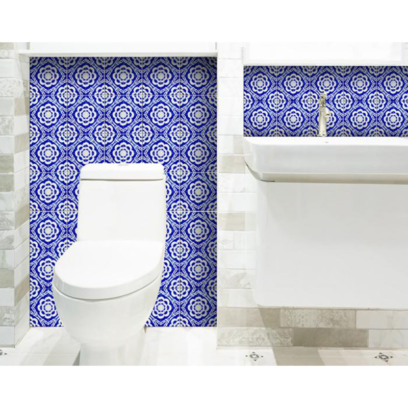 4 in. W x 4 in. L Fireplace Surround and Shower Peel and Stick Mosaic Tile
