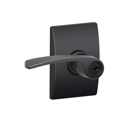 Merano Lever with Century Trim Keyed Entry Lock