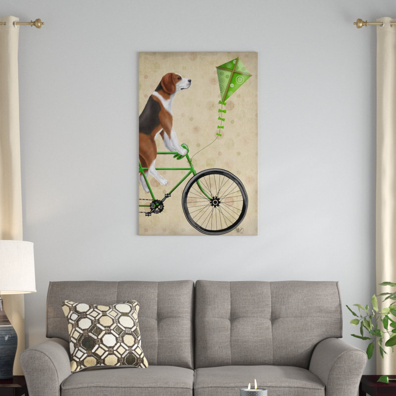 Impression sur toile tendue Fab Funky, H 12 po x l 8 po x P 0,75 po, Toile tendue, Pas de tapis
