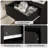 Dornisha 17'' W Solid Wood Nightstand, 3 Drawer Nightstand With Charging Station(Set Of 2) -154526623-154526620