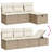 Vidaxl Garden Sofa Set Beige