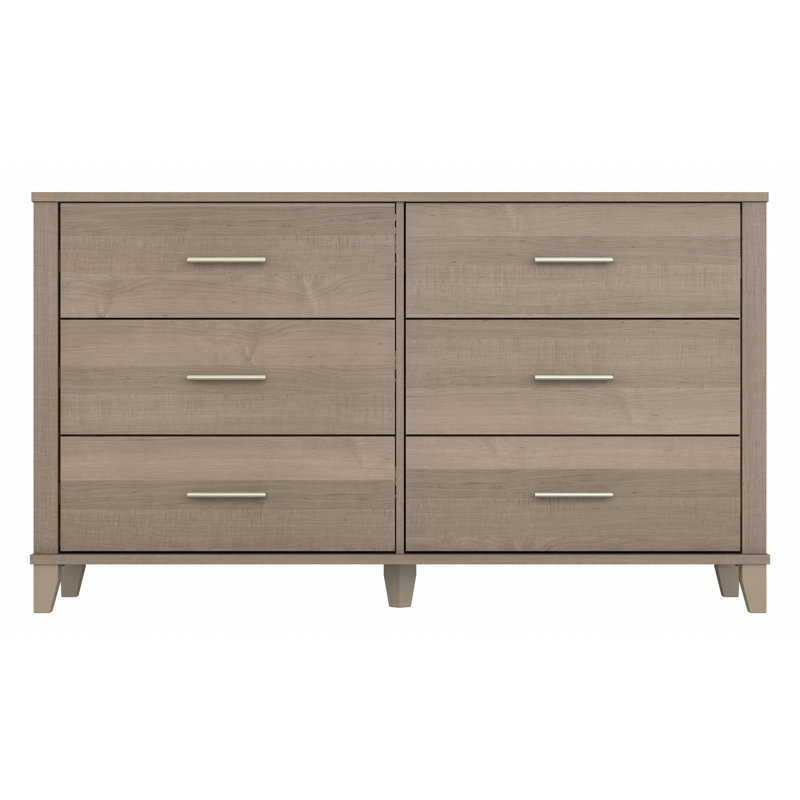 Giovanna 59'' W 6 - Drawer Dresser, Ash Gray