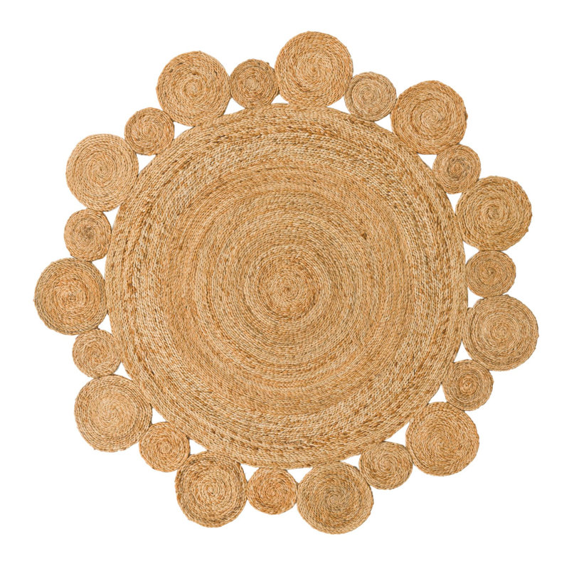 Kluge Indoor Rug, Round 5'1"