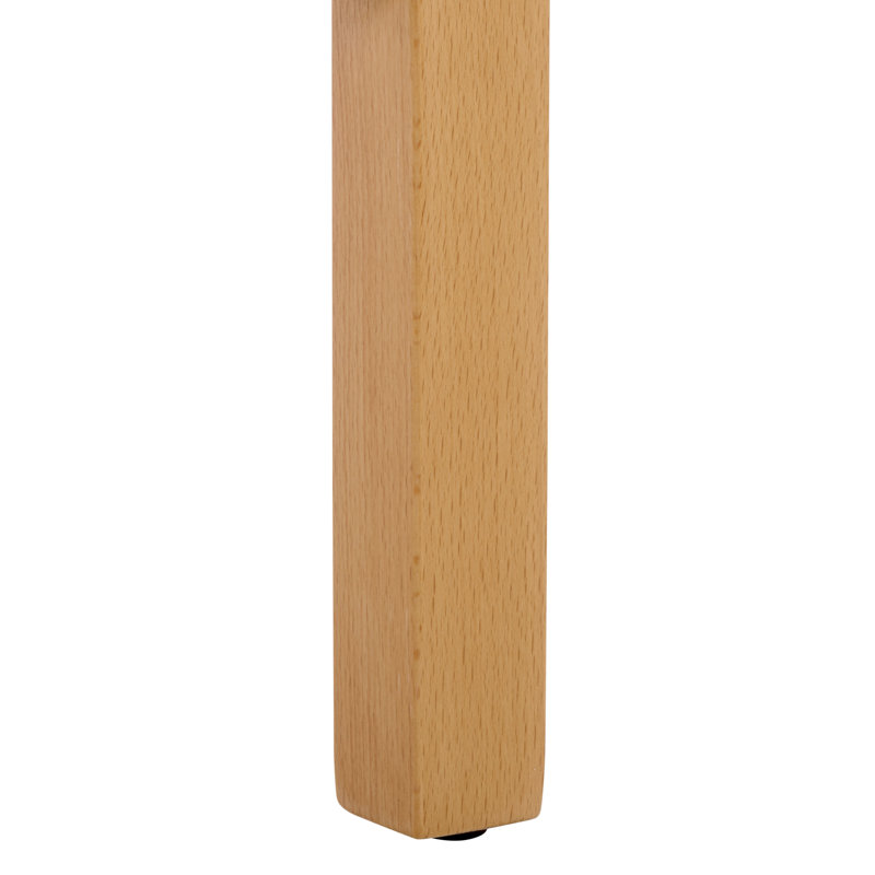 Tabouret de bar et de comptoir McCarthy Cane, Naturel / naturel, Tabouret de comptoir (siège d'une hauteur de 25,5