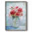 Red Geraniums Framed Print - Solid Wood-1757474998