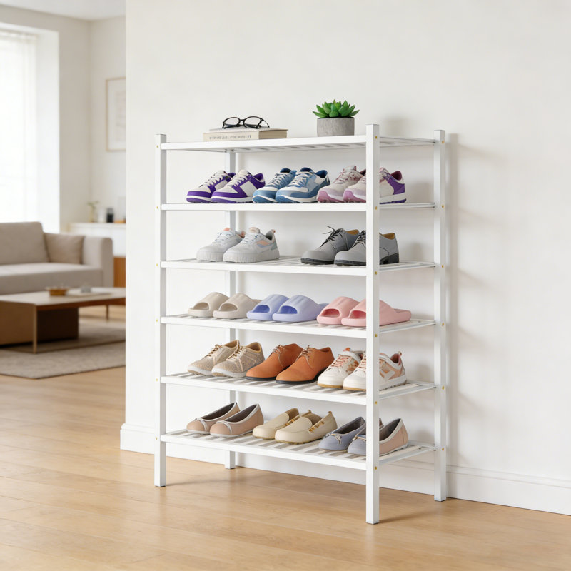 Bamboo Shoe Rack