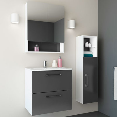 Insley 610mm Wall Hung Single Vanity Unit
