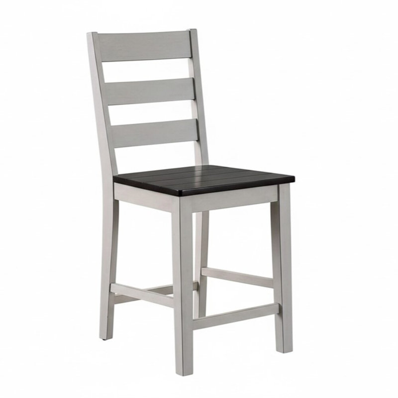 Ensemble de 2 chaises d'appoint à hauteur de comptoir Lavarnia