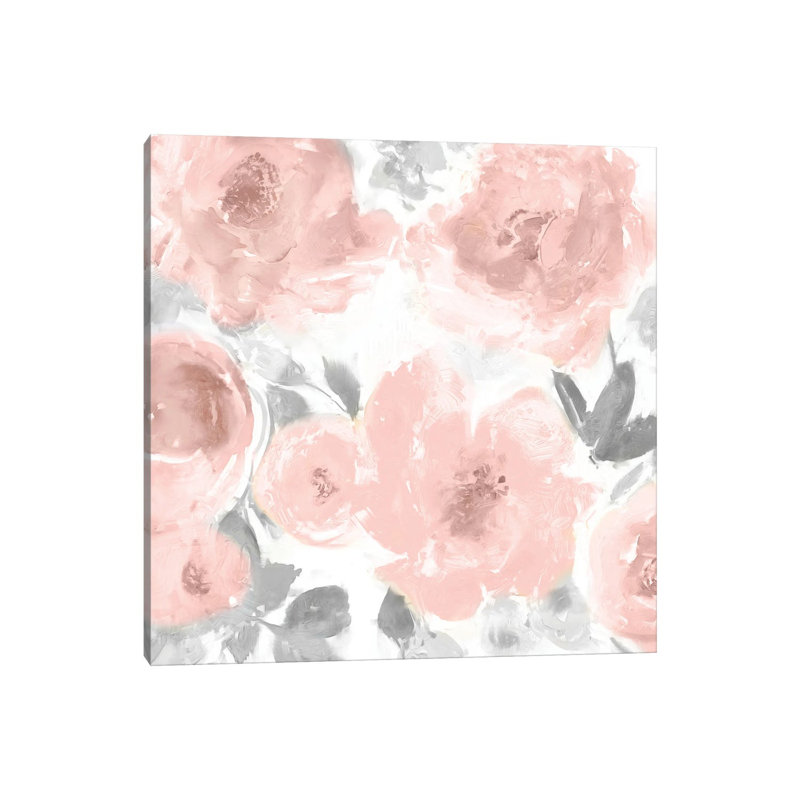 Springtime Pink Blush II by Kelsey Morris - Wrapped Canvas Painting, 45.72 cm H x 45.72 cm W x 1.91 cm D
