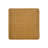 Square Woven Rattan End Table