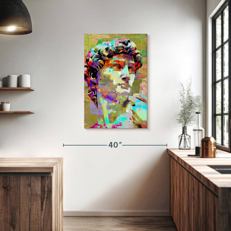 Leisha Michelangelo David III, H 36 po x l 24 po