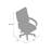 Zoey High-Back Executive Chair, Black Vinyl, Mahogany Wood Finish-117561289