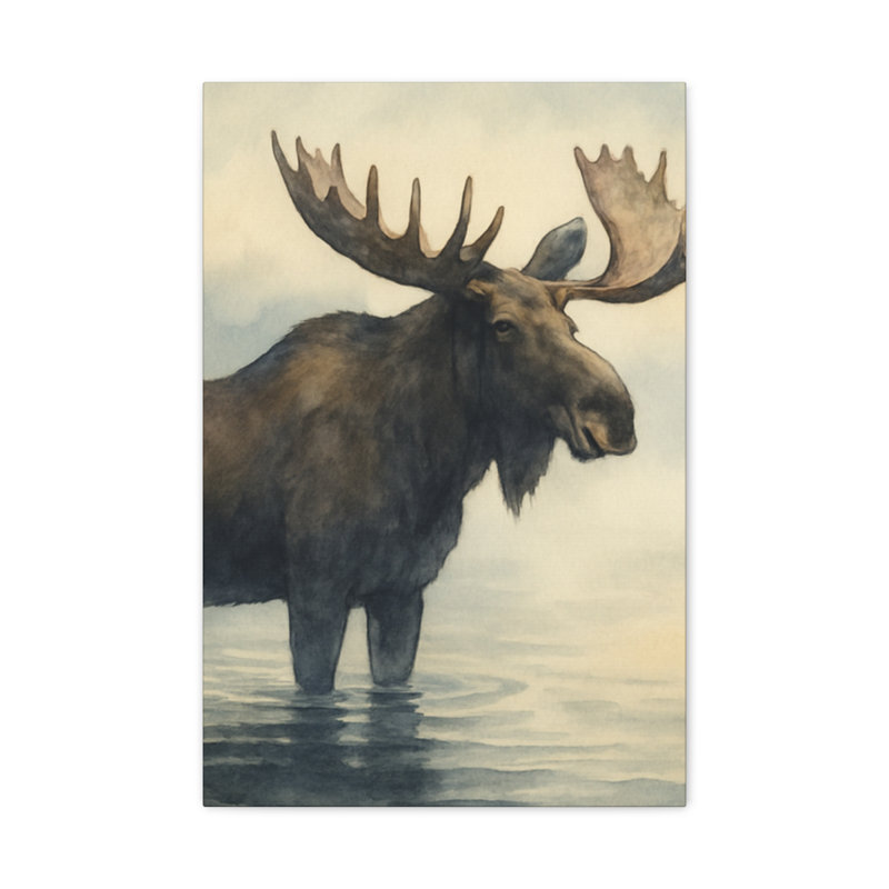 Aaroon Single Picture Frame Print on Canvas, 60.96 cm H x 40.64 cm W