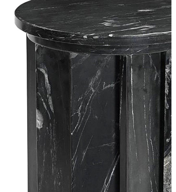Edge Marble Side Table