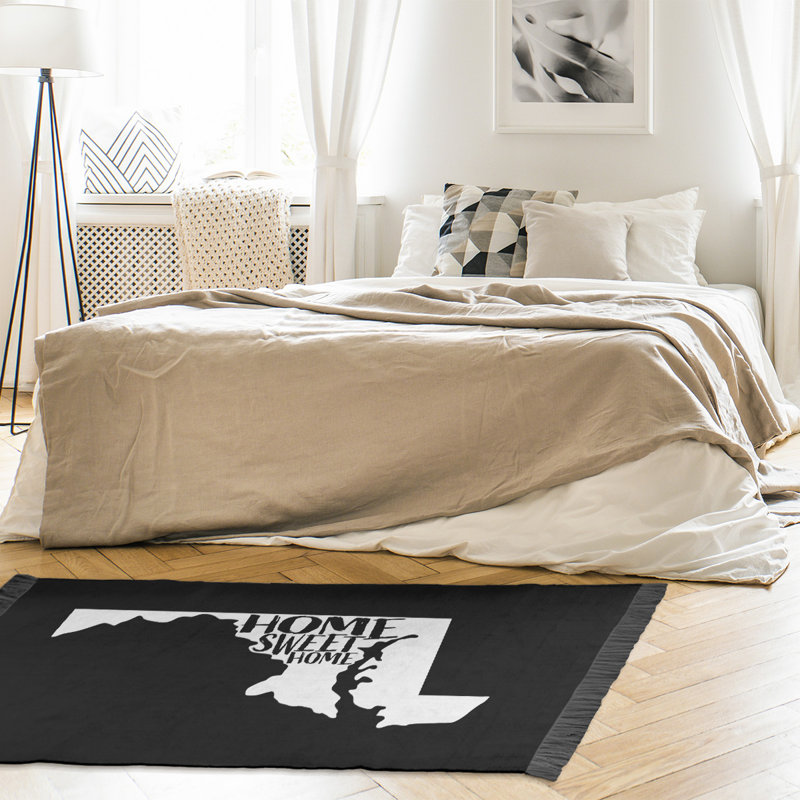 Tapis à la maison, noir maryland