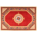 Via Como - 'Versailles Red' Rug - Size 6'7" X 9'10"