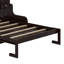 Grand lit escamotable mural avec coussin-112715781