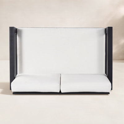 Melrose 52.75" Wide Loveseat with Cushions