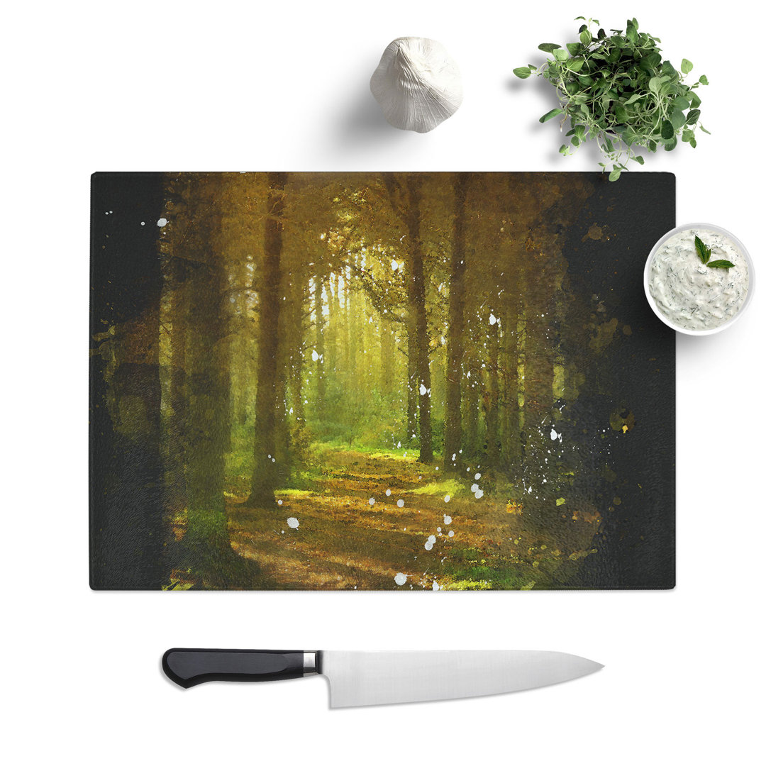 Sunlight Forest Vol.7 Paint Splash Chopping Board