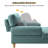 Davene Upholstered Chaise Lounge with Adjustable Backrest-1115440164