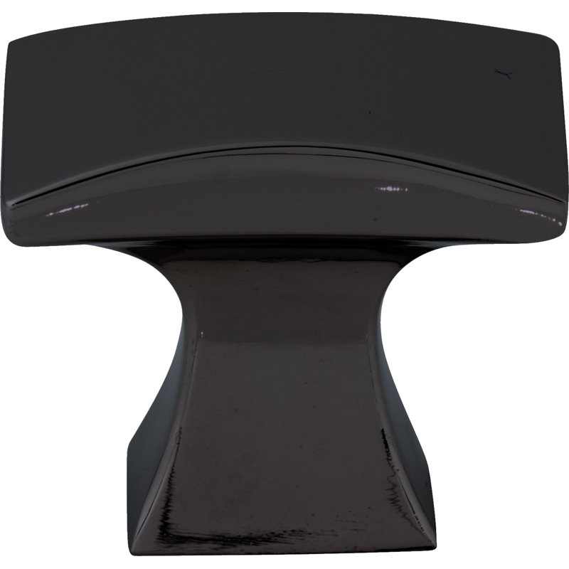Philip Rectangular Knob, Matte Black