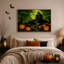 Art mural sur toile Haunted House Under Green-1825781110