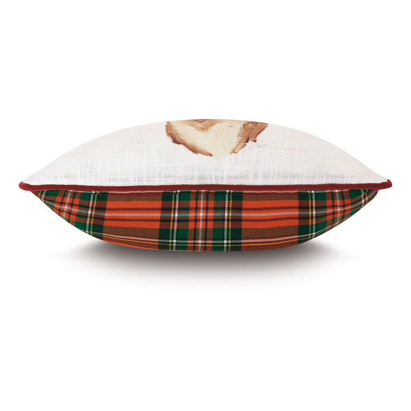 Linen Square Pillow Cover & Insert
