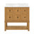 Janus 36" Single Bathroom Vanity with Marble Top-1658010042