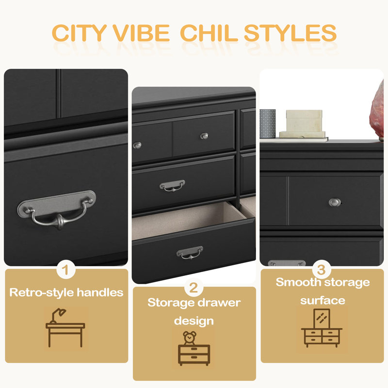 Commode 6 tiroirs