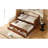 Twin Daybed With Trundle, Twin Size Daybed With 2 Storage Drawers, Wooden Sofa Bed With Upholstered Button Tufted Backrest For Living Room, Bedroom, Guest Room,Walnut-464570239