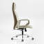 Chaise de bureau moderne et ergonomique en similicuir inclinable avec appui-tête