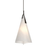 Mobius Tall Pendant - Spun Frost Shade