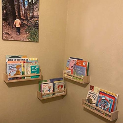 Izakeel 4 Piece Wood Bracket Shelf