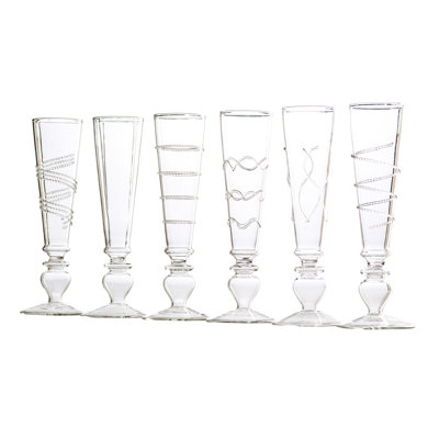 Razzle Dazzle 6 oz. Handmade Flute Set
