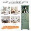 Armoire de rangement triangulaire haute avec 3 tiroirs et tablettes réglables-363512762