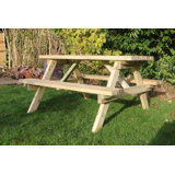 Wingate Wooden Picnic Bench