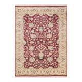 Classic One-of-a-Kind 4' 2" X 6' 1" Hand Knotted Area Rug