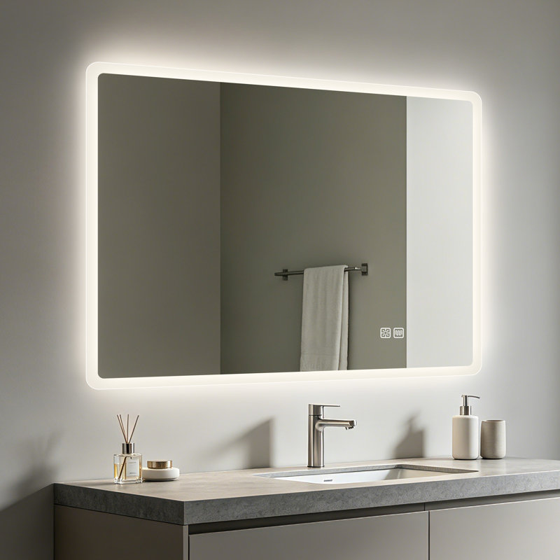 Brighten Your Bathroom with Our Exquisite Illuminated mirrors 36"x28", 36" x 28"