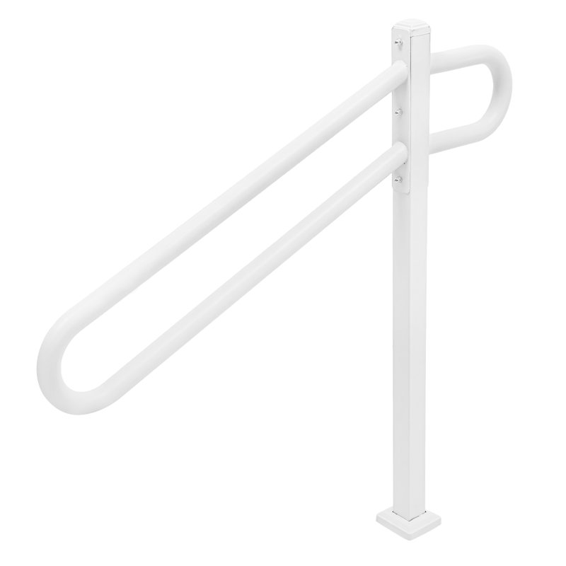 Rampes d'escalier d'extérieur, Blanc