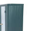 Armoire de salle de bain murale à miroir avec porte d'armée, 2 portes, compartiment de rangement pour meuble-lavabo, charnières à fonctionnement en douceur avec portes en miroir et style ouvert, installation peu encombrante, structure en acier