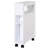 6.25" X 20.5" X 28.25" Wood Rolling Narrow Bathroom Side Storage Cabinet-203118868